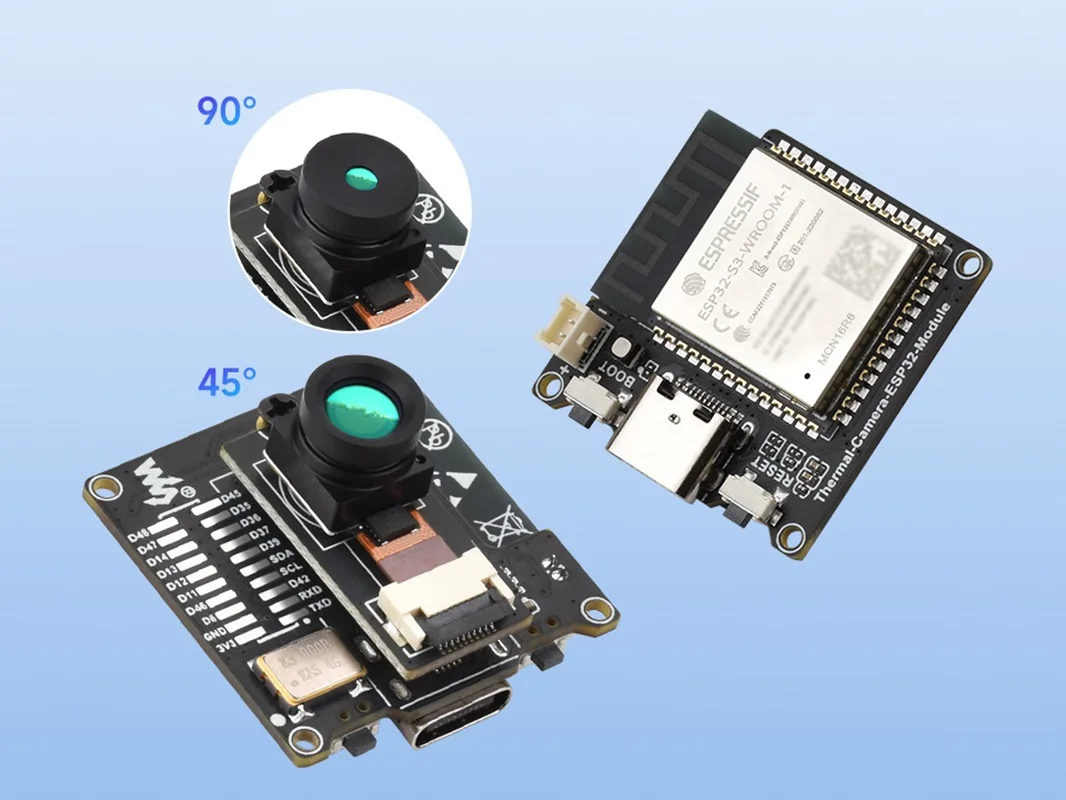 ESP32-S3 IR Thermal Imaging Ca - Doit Esp32 ulasan dan harga