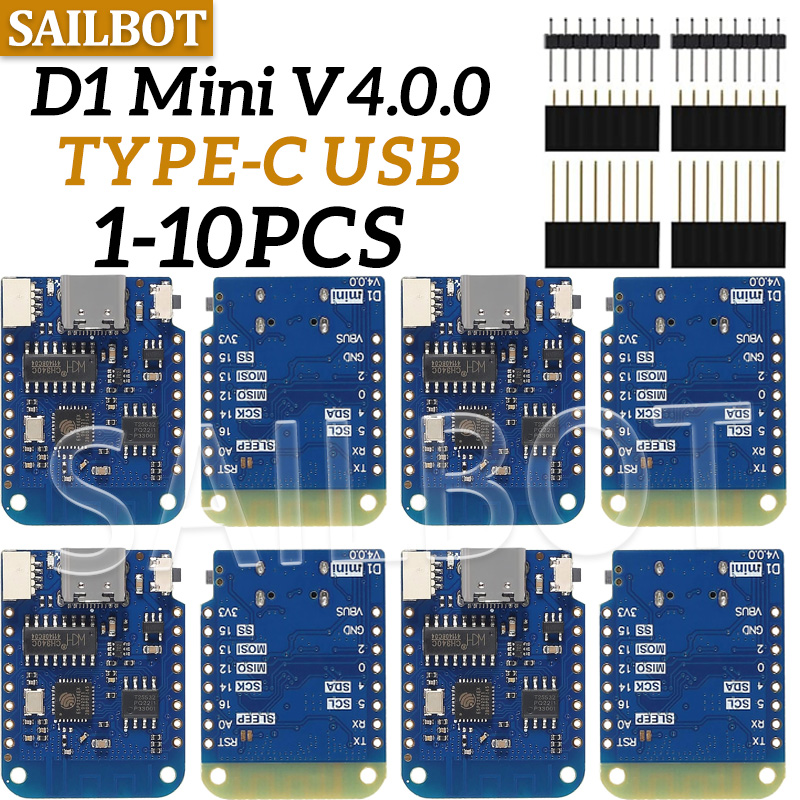 1-10PCS WeMos D1 Mini ESP8266  - Wemos D1 Mini ulasan dan harga