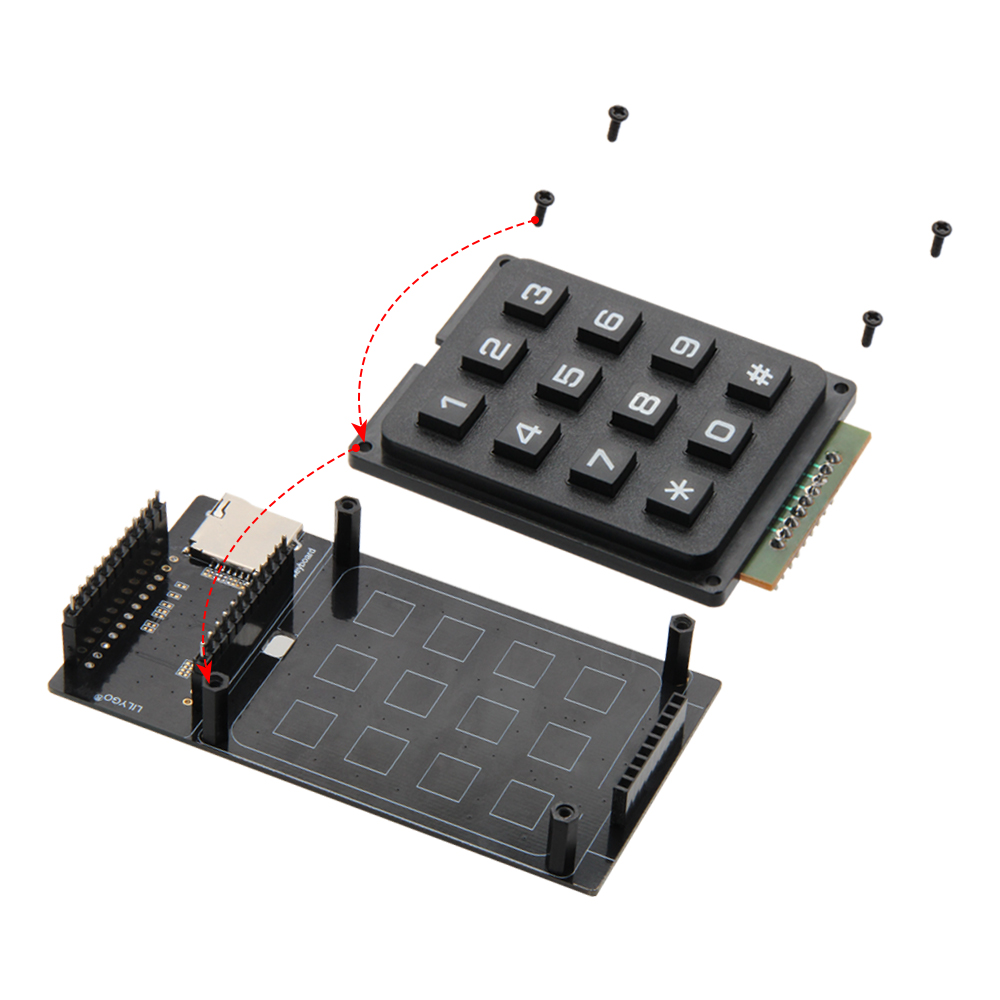 LILYGO® TTGO T-Display Keyboar - Ttgo Tdisplay ulasan dan harga