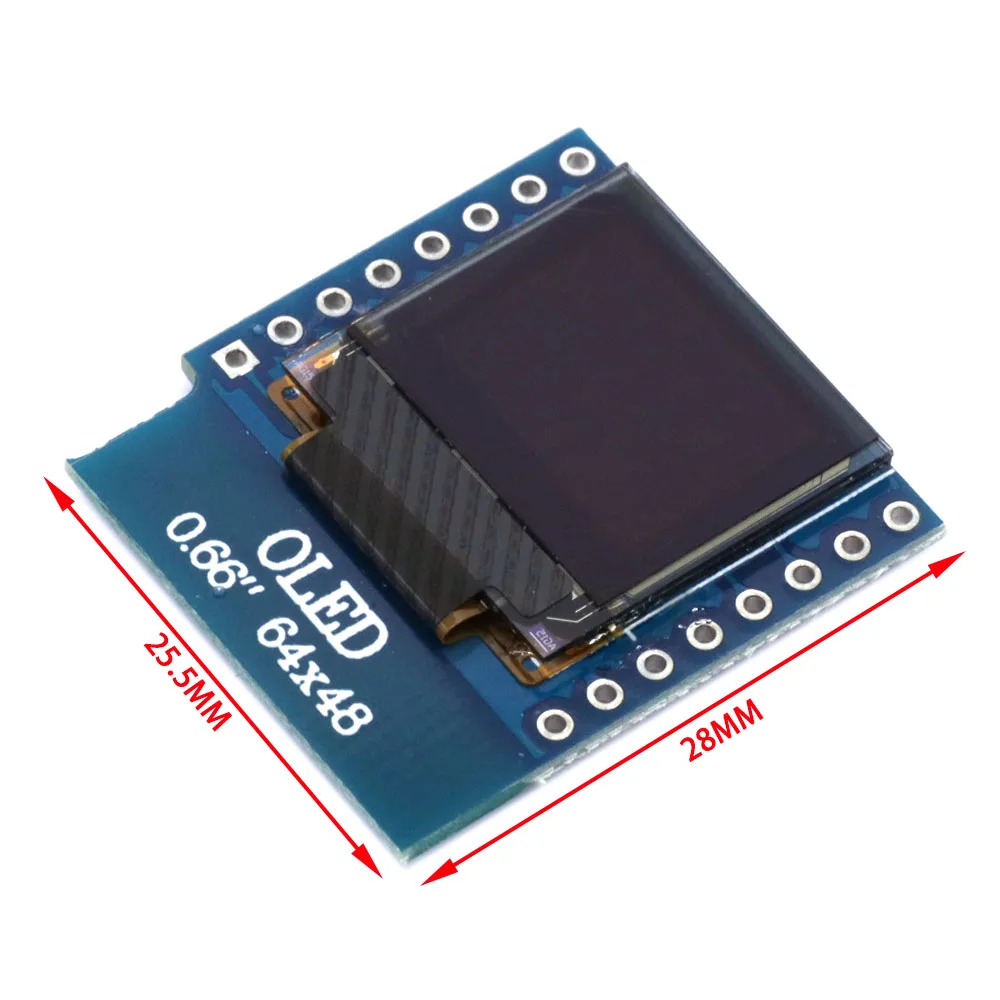 SSD1306 I2C OLED Display for W - Wemos D1 Mini ulasan dan harga