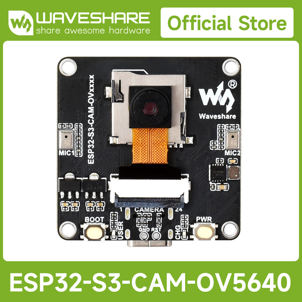 Waveshare ESP32-S3 AIoT Camera - Waveshare Esp32 ulasan dan harga