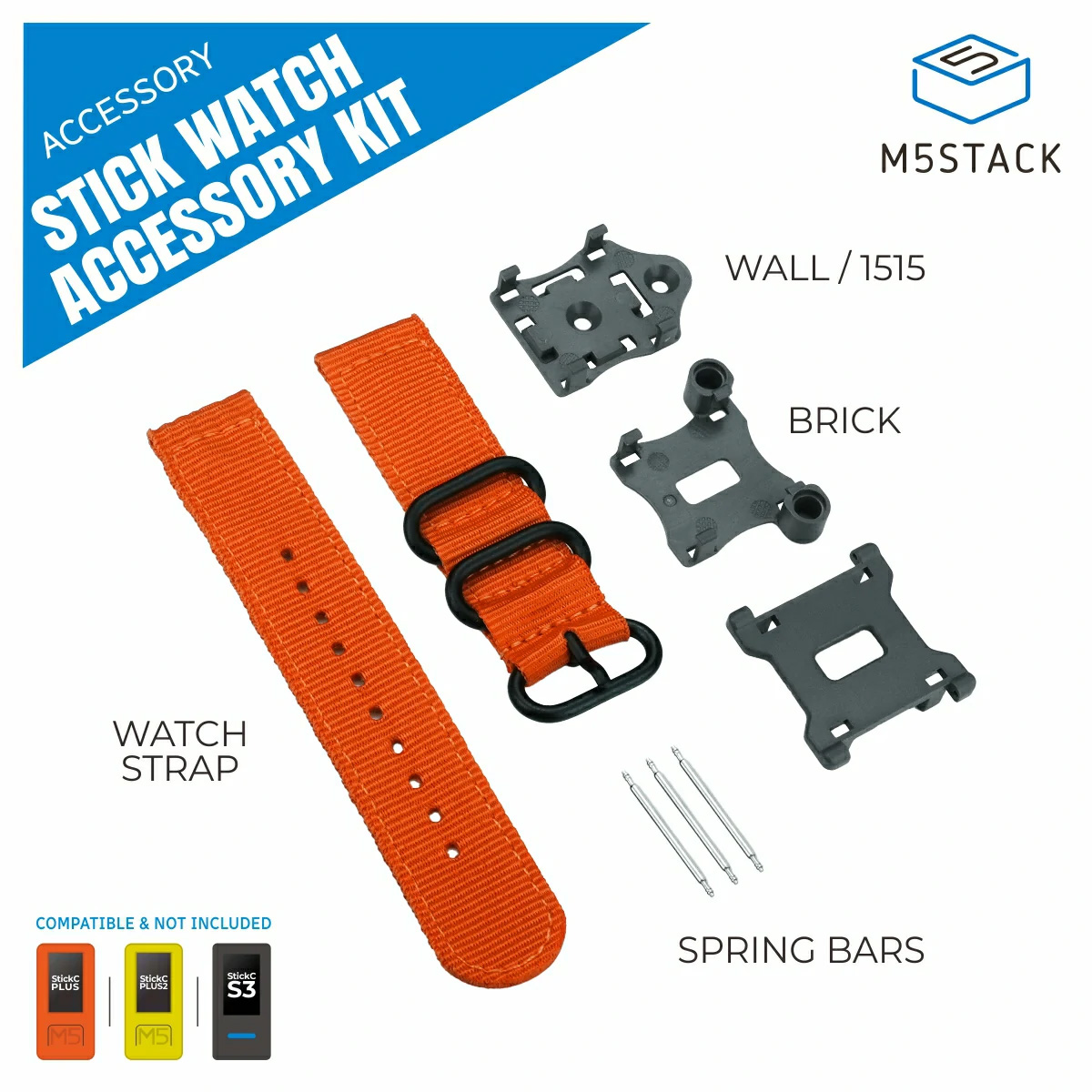 M5Stack Watch Strap Accessory  - Ttgo T Watch ulasan dan harga