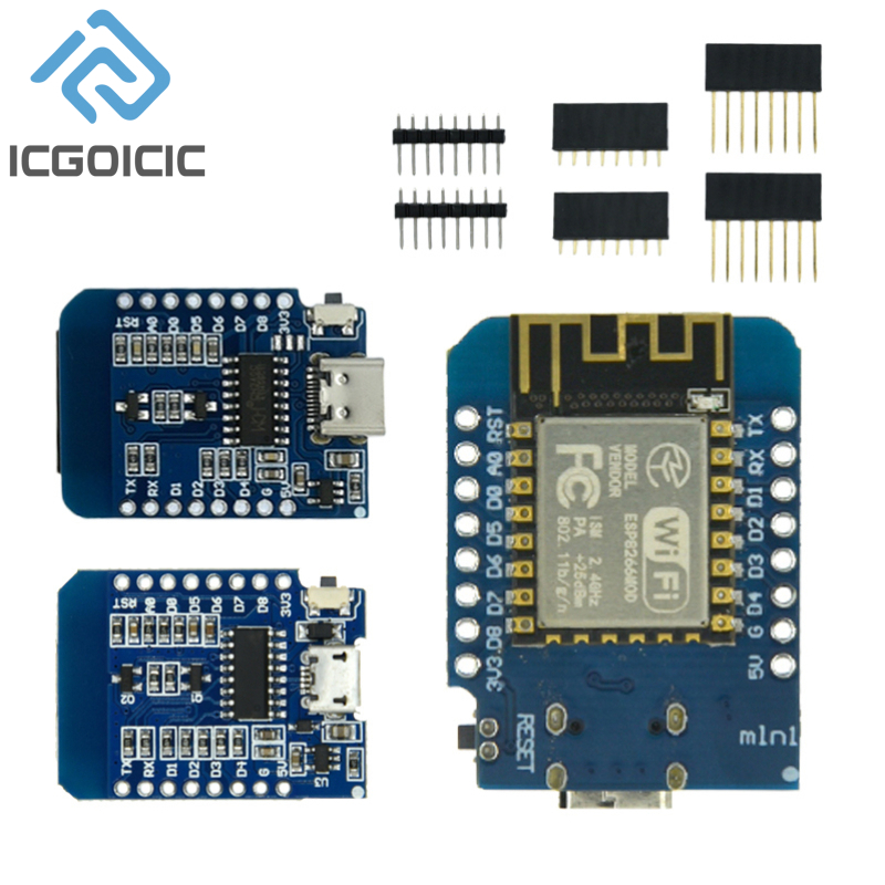 D1 Mini-Mini NodeMcu 4M Bytes  - Wemos D1 Mini ulasan dan harga