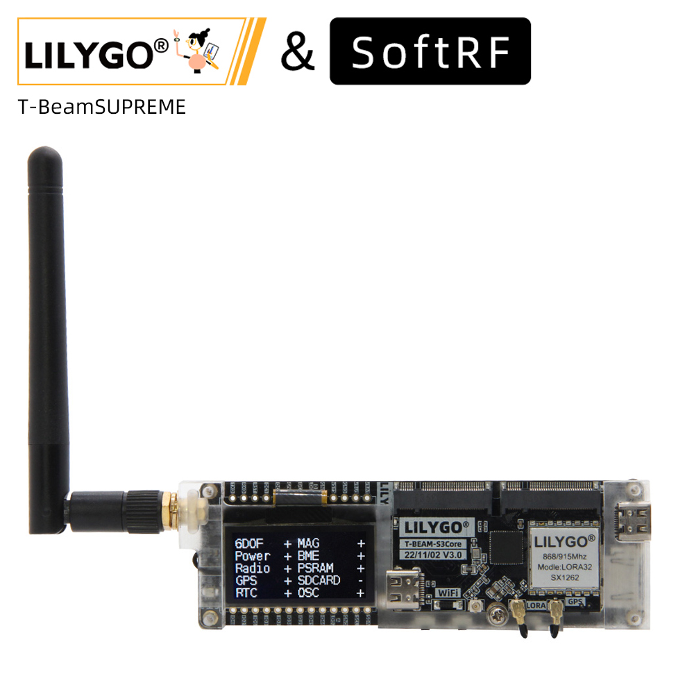 LILYGO® SoftRF T-Beam SUPREME  - Lolin S3 ulasan dan harga