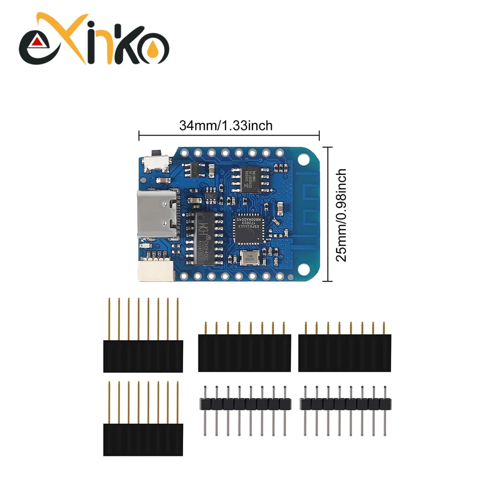 1/5/10PCS WeMos D1 Mini ESP826 - D1 Mini Pro ulasan dan harga