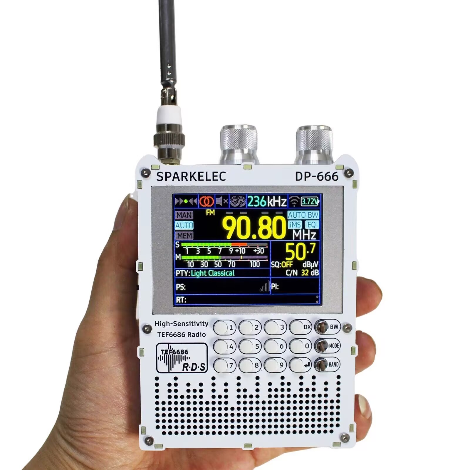 New DP-666 TEF6686 Radio High  - Devkitc ulasan dan harga