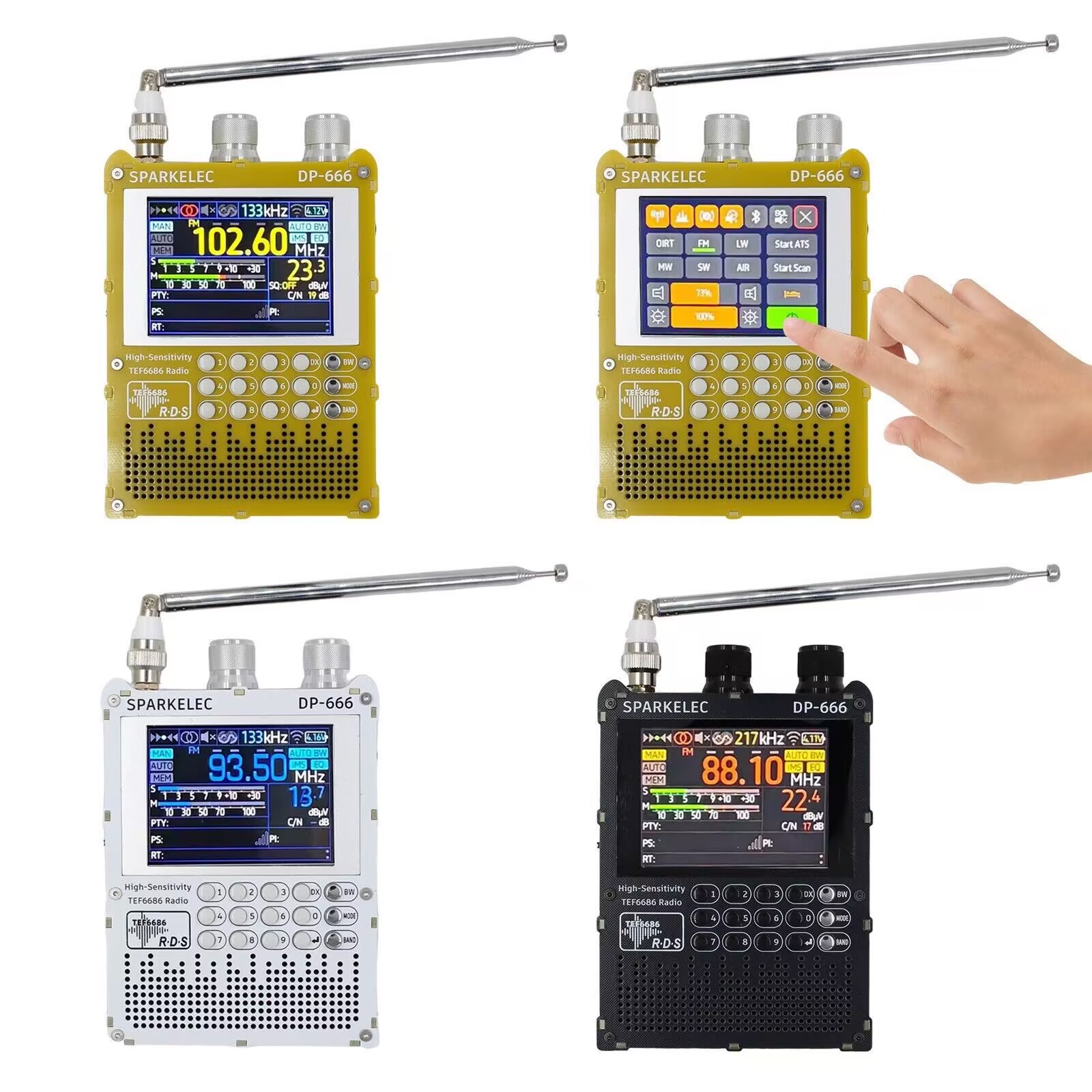 New DP-666 TEF6686 Radio High  - Devkitc ulasan dan harga